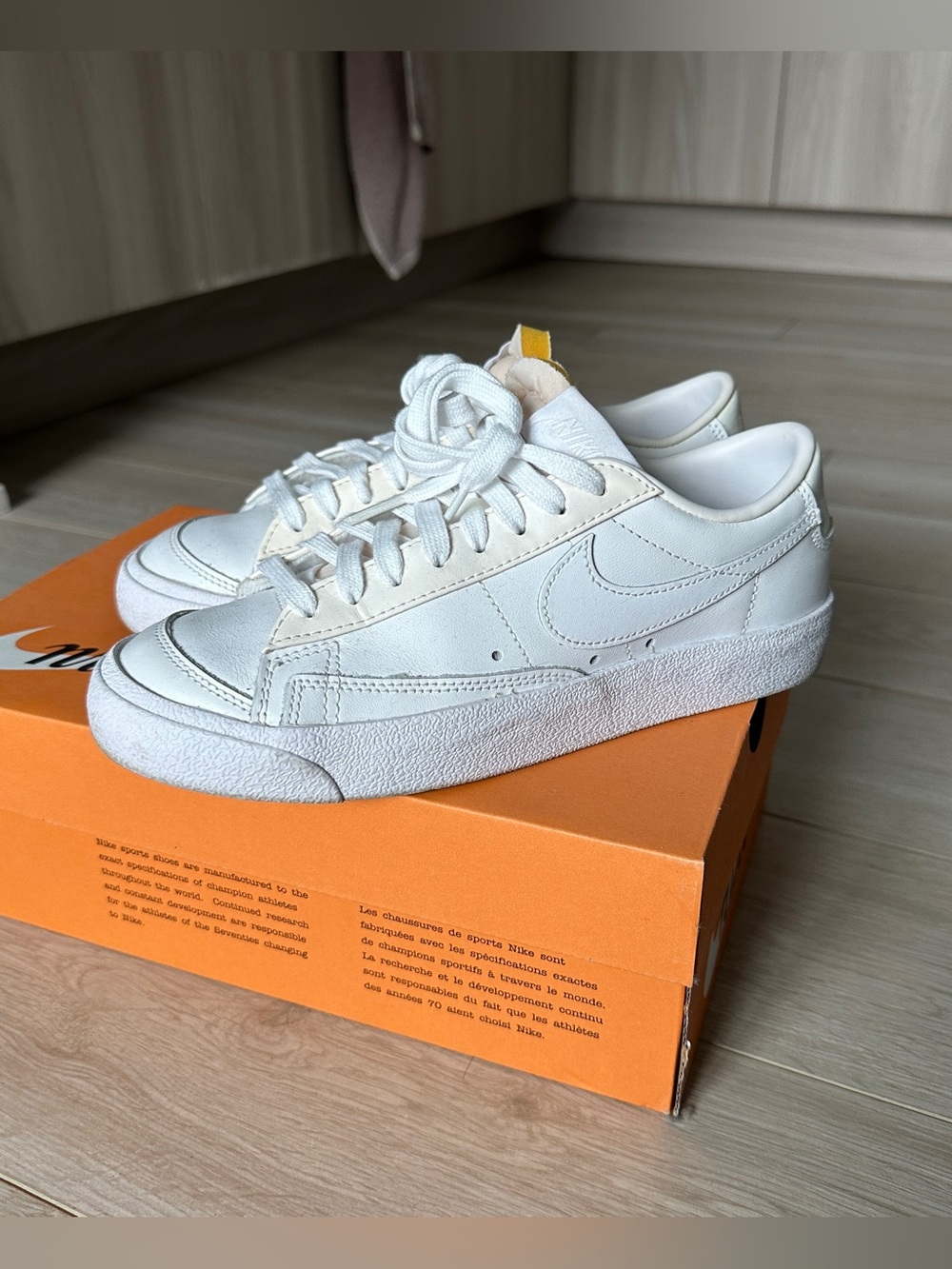 Nike Women’s Blazer Low 77 Triple White Size 6